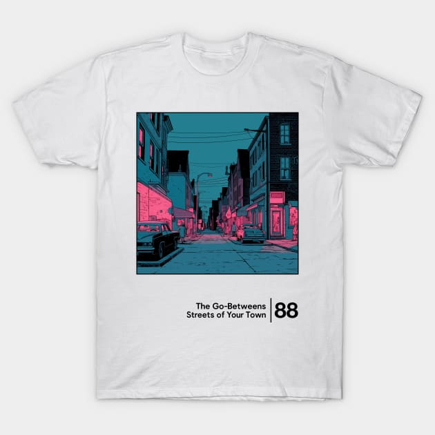 The Go-Betweens / Minimalist Artwork Design T-Shirt by saudade